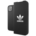 Etui Adidas OR Booklet Case BASIC na iPhone 13 - czarno-białe Adidas