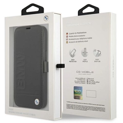 Etui BMW Signature na iPhone 13 mini - czarne BMW