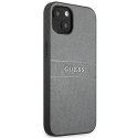 Etui Guess Saffiano Strap na iPhone 13 mini - szare Guess