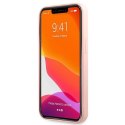 Etui Guess Silicone 4G Logo na iPhone 13 Pro / iPhone 13 - różowe Guess