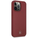 Etui Mercedes Silicone Line na iPhone 13 Pro Max - czerwone Mercedes