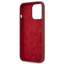 Etui Mercedes Silicone Line na iPhone 13 Pro Max - czerwone Mercedes