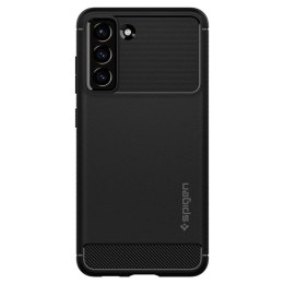 Etui Spigen Rugged Armor na Samsung Galaxy S21 FE - czarny mat Spigen