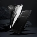 Etui Spigen Rugged Armor na Samsung Galaxy S21 FE - czarny mat Spigen