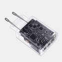 Baseus Compact ładowarka sieciowa 3x USB 17W czarny (CCXJ020101) Baseus