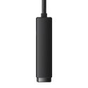 Baseus Lite Series zewnętrzna karta sieciowa USB Typ C - RJ-45 1Gbps (1000Mbps) czarny (WKQX000301) Baseus