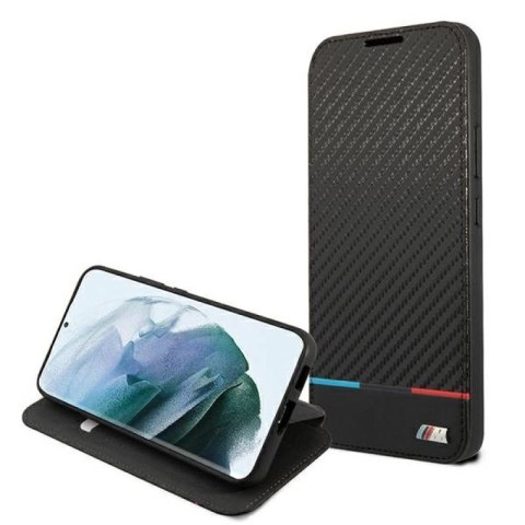 Etui BMW M Collection Triangles na Samsung Galaxy S22+ - czarne BMW