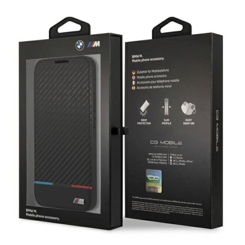Etui BMW M Collection Triangles na Samsung Galaxy S22+ - czarne BMW