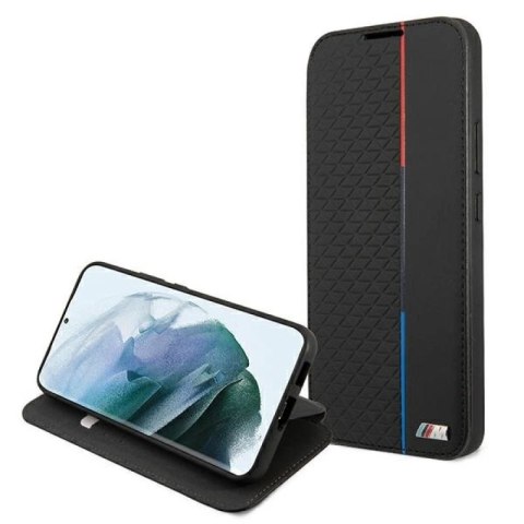 Etui BMW M Collection Triangles na Samsung Galaxy S22+ - czarne BMW