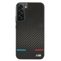 Etui BMW M Collection Triangles na Samsung Galaxy S22+ - czarne BMW