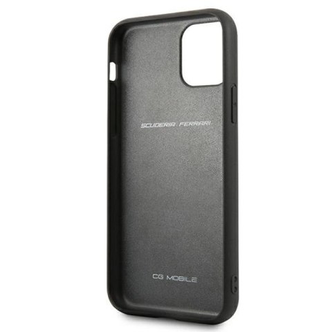 Etui Ferrari Off Track Leather na iPhone 11 Pro - czerwone Ferrari