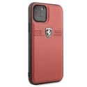 Etui Ferrari Off Track Leather na iPhone 11 Pro - czerwone Ferrari