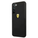 Etui Ferrari On Track Silicone na Samsung Galaxy S22+ - czarne Ferrari