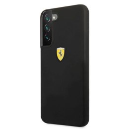 Etui Ferrari On Track Silicone na Samsung Galaxy S22+ - czarne Ferrari