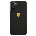 Etui Ferrari On Track Silicone na Samsung Galaxy S22+ - czarne Ferrari