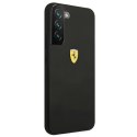 Etui Ferrari On Track Silicone na Samsung Galaxy S22+ - czarne Ferrari