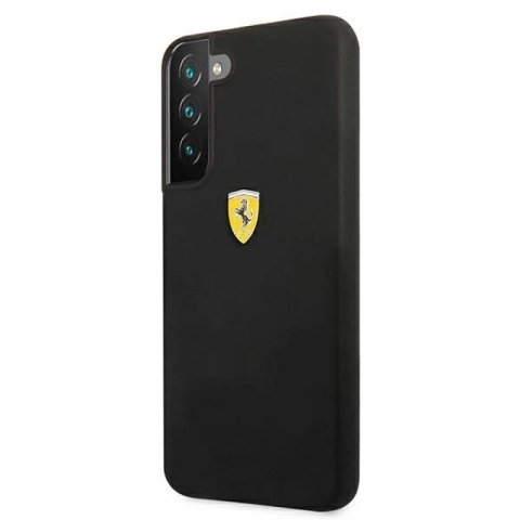 Etui Ferrari On Track Silicone na Samsung Galaxy S22 - czarne Ferrari
