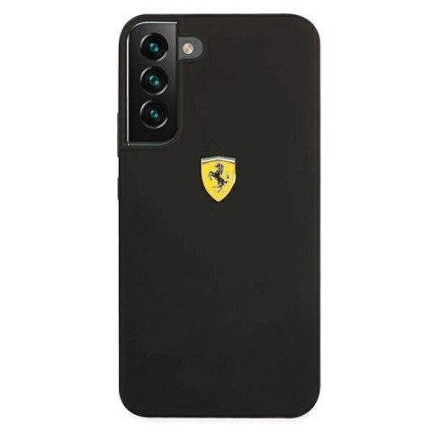 Etui Ferrari On Track Silicone na Samsung Galaxy S22 - czarne Ferrari