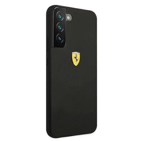 Etui Ferrari On Track Silicone na Samsung Galaxy S22 - czarne Ferrari