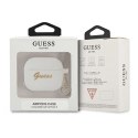 Etui Guess Silicone Charm Heart Collection na AirPods 3 - białe Guess