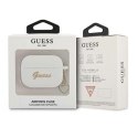 Etui Guess Silicone Charm Heart Collection na AirPods Pro - białe Guess
