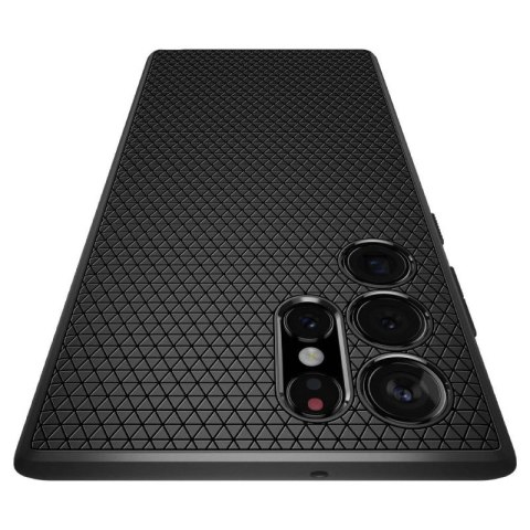 Etui Spigen Liquid Air na Samsung Galaxy S22 Ultra - czarny mat Spigen