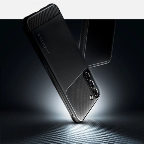 Etui Spigen Rugged Armor na Samsung Galaxy S22 - czarny mat Spigen