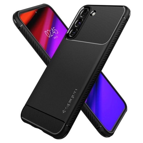 Etui Spigen Rugged Armor na Samsung Galaxy S22 - czarny mat Spigen