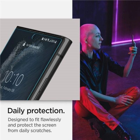 Folia hydrożelowa Spigen Neo Flex na Samsung Galaxy S22 Ultra - 2 szt. Spigen