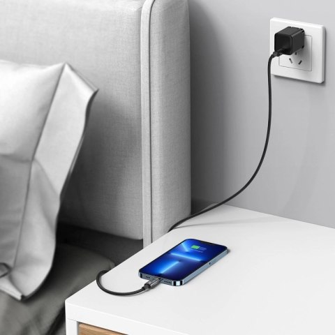 Kabel Baseus CATS000003 Lightning - USB-C 20W 480Mb/s 1m - niebieski Baseus
