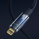 Kabel Baseus CATS000003 Lightning - USB-C 20W 480Mb/s 1m - niebieski Baseus