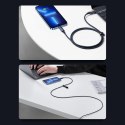 Kabel Baseus CATS000003 Lightning - USB-C 20W 480Mb/s 1m - niebieski Baseus