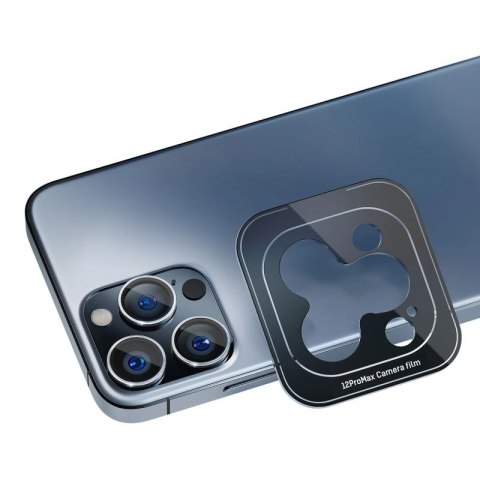 Osłona aparatu 3mk Lens Protection Pro na iPhone 12 Pro Max - srebrna