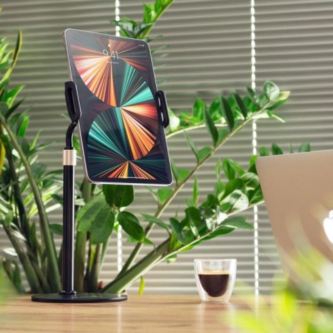 Wozinsky stojak na tablet i telefon na biurko czarny (WTHBK4) Wozinsky
