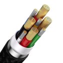Baseus Flash Series II kabel USB Typ C / USB Typ A - USB Typ C / Lightning / micro USB 100 W 1,2 m czarny (CASS030101) Baseus