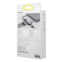 Baseus Metal Gleam Series stacja dokująca HUB 7 w 1 USB Typ C - 1 x HDMI / 1 x VGA / 3 x USB 3.2 Gen. 1 / 1 x Power Delivery / 1 Baseus