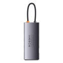 Baseus Metal Gleam Series stacja dokująca HUB 7 w 1 USB Typ C - 1 x HDMI / 1 x VGA / 3 x USB 3.2 Gen. 1 / 1 x Power Delivery / 1 Baseus