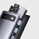Baseus Metal Gleam Series stacja dokująca HUB 7 w 1 USB Typ C - 1 x HDMI / 1 x VGA / 3 x USB 3.2 Gen. 1 / 1 x Power Delivery / 1 Baseus