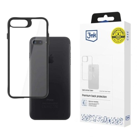 Etui 3mk Satin Armor Case+ na iPhone SE 2020 / iPhone SE 2022 - przezroczyste 3mk Protection