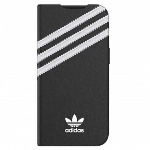 Etui Adidas OR Booklet Case PU na iPhone 13 Pro / iPhone 13 - czarno-białe Adidas