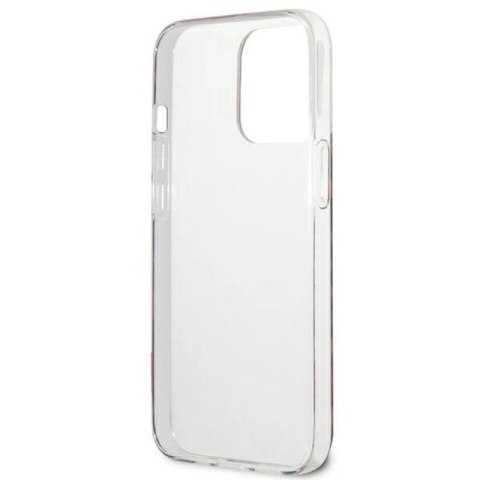Etui Guess Leopard na iPhone 13 Pro / iPhone 13 - czerwone Guess