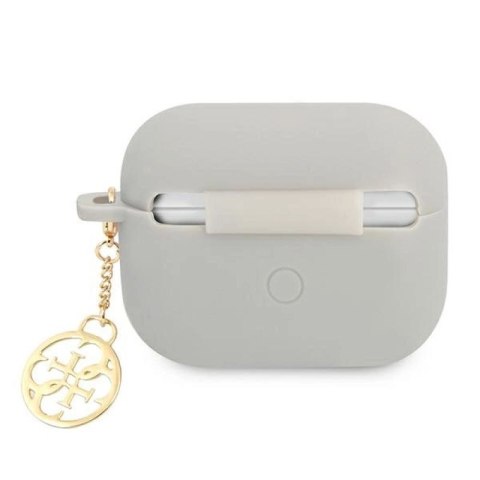 Etui Guess Silicone Charm 4G Collection na AirPods Pro - szare Guess