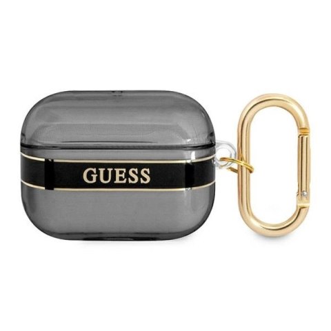 Etui Guess Strap Collection na AirPods Pro - czarne Guess