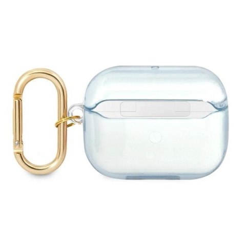 Etui Guess Strap Collection na AirPods Pro - niebieskie Guess