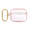 Etui Guess Strap Collection na AirPods Pro - różowe Guess