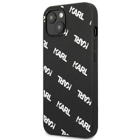 Etui Karl Lagerfeld Allover na iPhone 13 mini - czarne Karl Lagerfeld