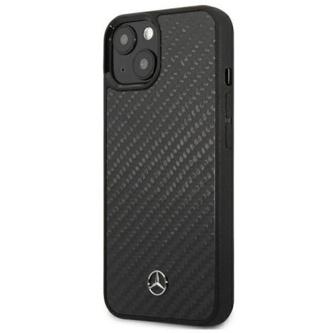 Etui Mercedes Dynamic Line na iPhone 13 mini - czarne Mercedes