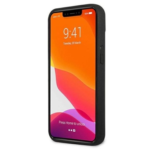 Etui Mercedes Dynamic Line na iPhone 13 mini - czarne Mercedes