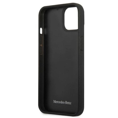 Etui Mercedes Dynamic Line na iPhone 13 mini - czarne Mercedes