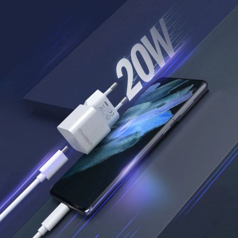 Ładowarka sieciowa Choetech PD5010 USB-C 20W - biała Choetech